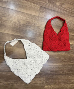 TÚI VAI HANDMADE GRANNY SQUARE - PHONG CÁCH VINTAGE CÁ TÍNH